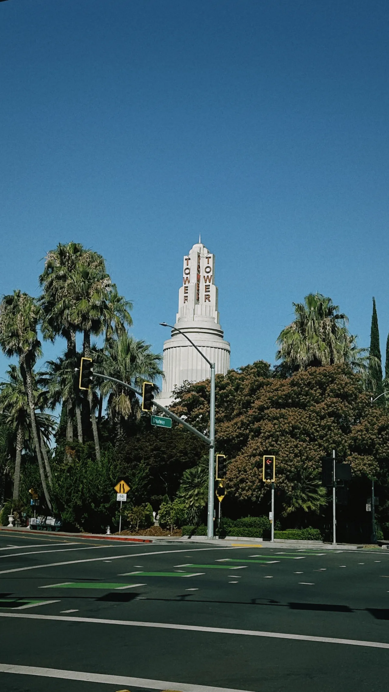 The historic Tower Theatre near Land Park in Sacramento